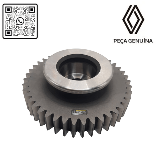 130245636R  POLIA ENGRENAGEM TRASEIRA DO COMANDO DE ESCAPAMENTO MASTER 2.3 16V M9T  RN 45636R -3-